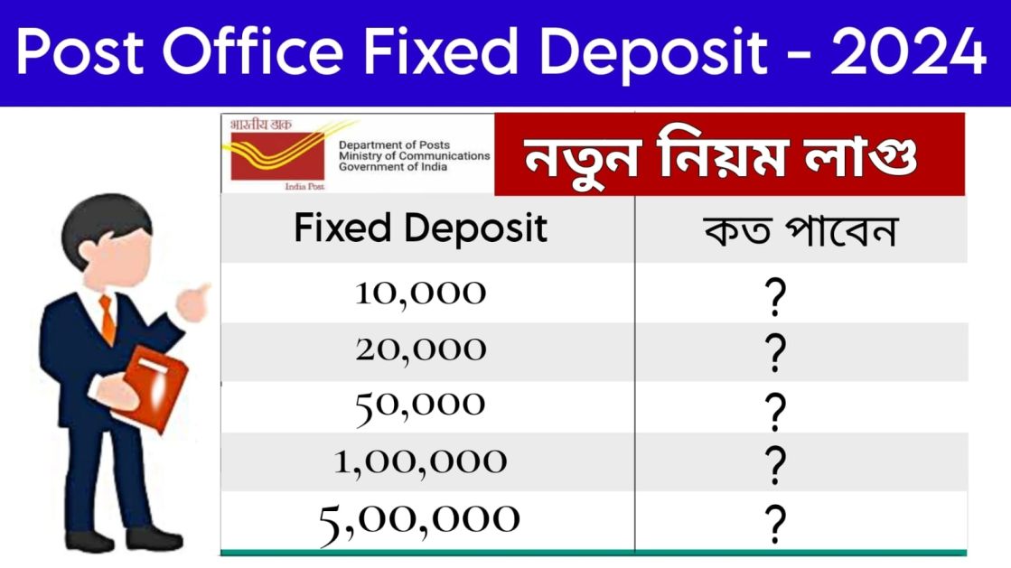 Post Office Fixed Deposit: পোস্ট অফিস ফিক্সড ডিপোজিট স্কিম